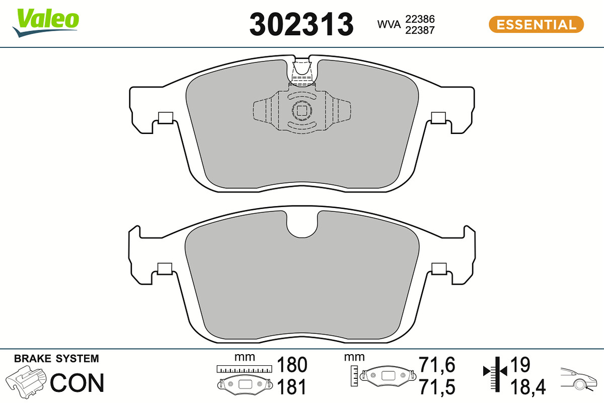 BRAKE PADS FIRST VOLVO XC60 03.15 FR